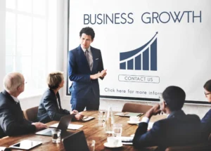 Business growth strategy presentation for mergers and acquisitions consulting