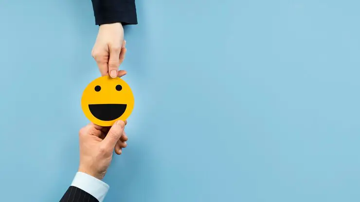 Positive client satisfaction after successful business sale or acquisition